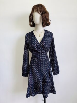 Vestido envolvente Talla S