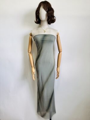 Vestido maxi strapple Talla S