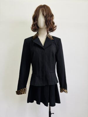 Blazer Cuello de Leopardo Talla S
