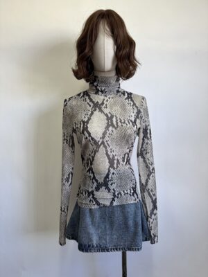 Blusa mesh print Talla S-M