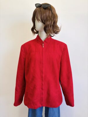 Chamarra de gamuza Talla L