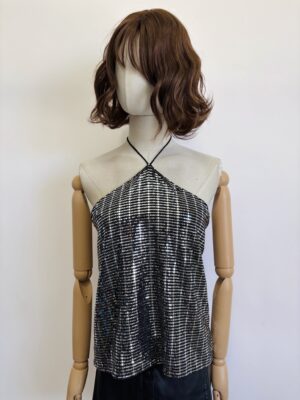 Top halter Zara Talla S