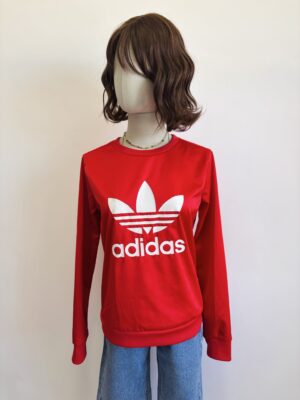 Sudadera roja Adidas Talla S