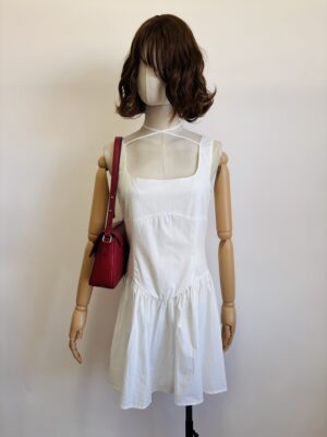 Vestido Veraniego Blanco Talla M