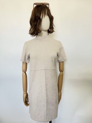 Vestido canalé Zara Talla S