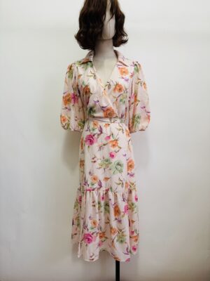 Vestido midi floreado Talla 6