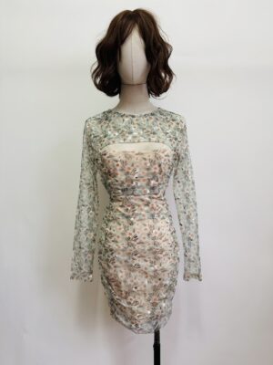 Vestido red flores Talla S