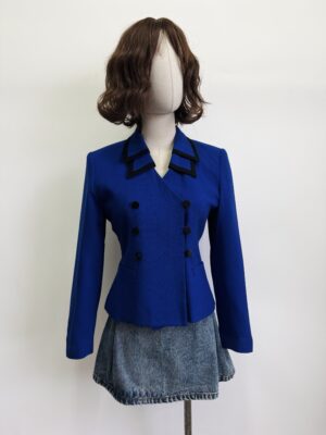 Saco vintage azul Talla S
