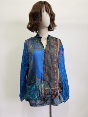 Chaqueta 100% seda Talla M