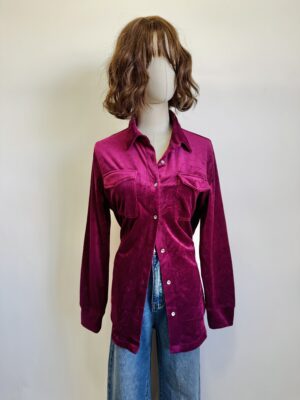 Camisa aterciopelada Talla M