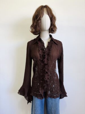 Camisa de Mesh y2k Talla S/M