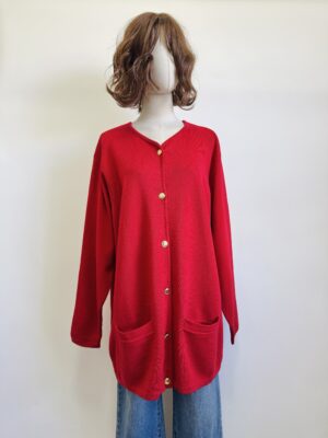 Suéter largo rojo Talla L-XL