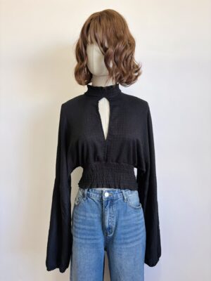 Blusa espalda abierta Talla M