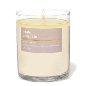 Vela white pumpkin 1 pabilo