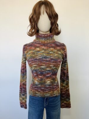 Sueter colorido tejido Talla XS