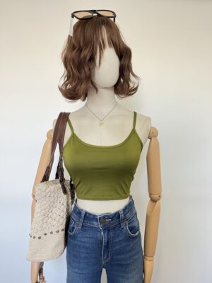 Top deportivo Verde Talla XS