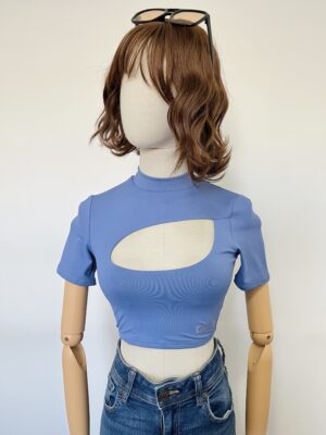 Top deportivo corte asimetrico Talla XS nuevo