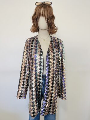 Blazer lentejuelas Talla S-M