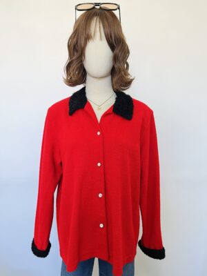 Sobrecamisa roja Talla M-L