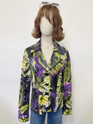 Saco con textura Talla S-M