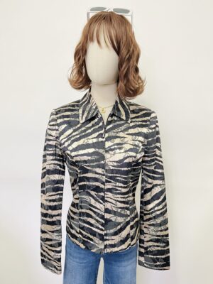 Chamarra animal print Talla S
