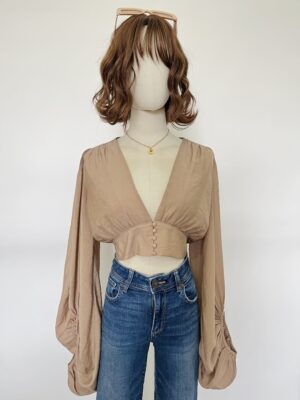 Top mangas amplias Talla M