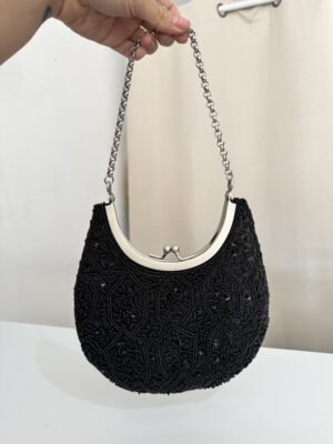 Mini bolso vintage cuentas