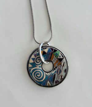 Collar acero vintage