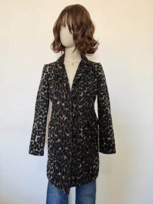 Abrigo Animal Print Talla XS