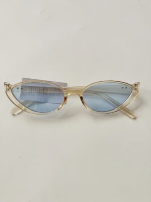 Lentes cat eye azul