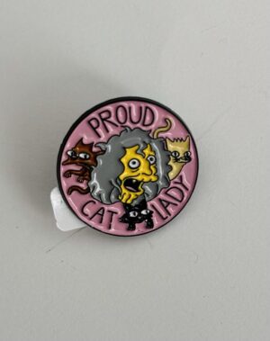 Pin proud cat lady