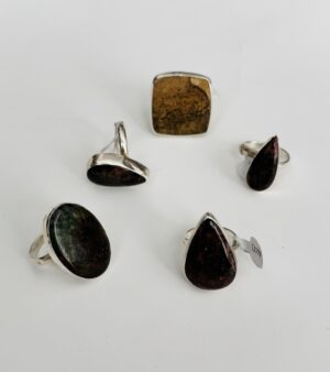 Anillos cuarzo ajustables(1 pieza)