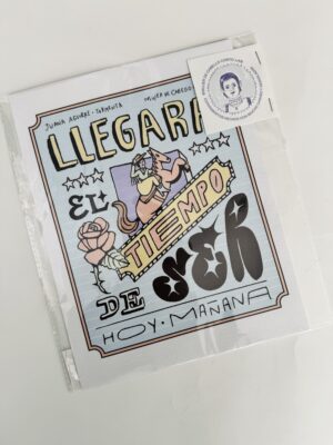 Print Mujer de Cabello Corto