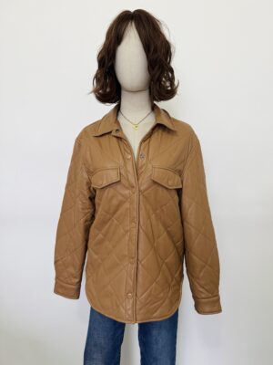 Chamarra café Talla S