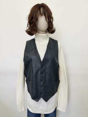 Chaleco de piel Talla L