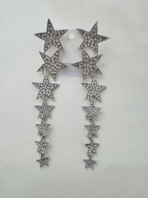 Aretes estrellas largos