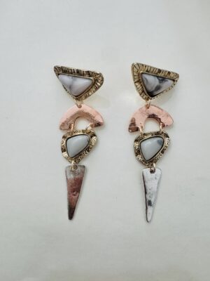 Aretes largos figuras