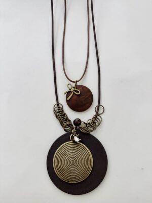 Collar círculos boho