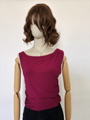 Blusa drapeada nueva Talla L