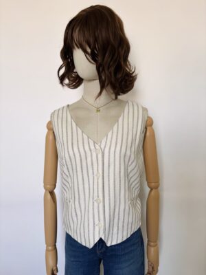 Chaleco lineas Stradivarius Talla XL