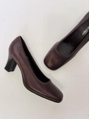 Tacones vintage café 23 mx