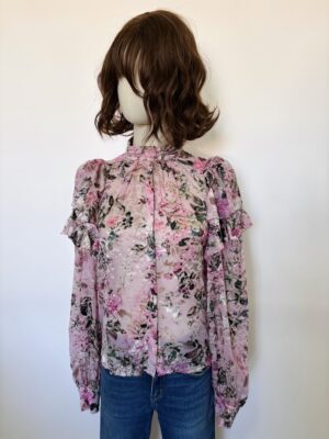 Camisa romántica olanes Talla XS