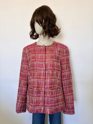 Saco tweed elegante Talla L