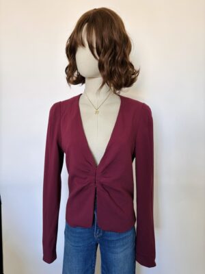 Saco plisado Talla 8