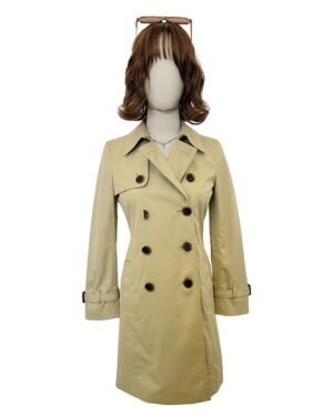 Gabardina beige Talla XS