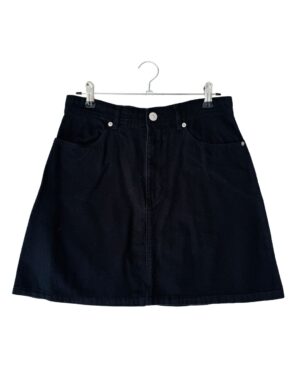 Falda de jean negra Talla 6