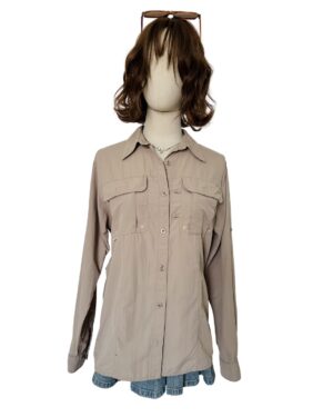 Sobrecamisa beige Talla M