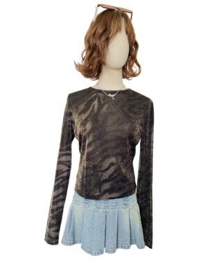 Blusa animal print Talla S