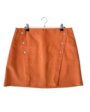 Falda ZARA naranja Talla XL