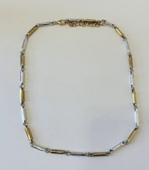 Collar fantasía oro/plata